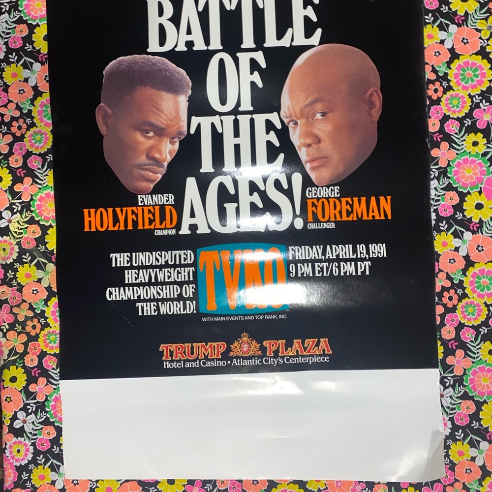 Vintage Poster BATTLE OF THE AGES - Picture 3 of 4